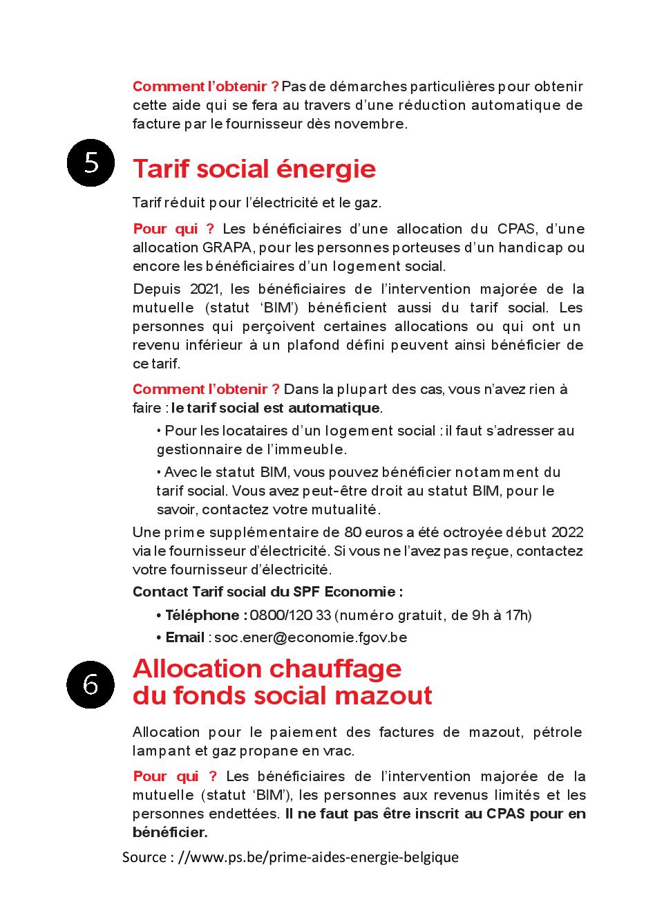 Energie Comment obtenir les aides page 003