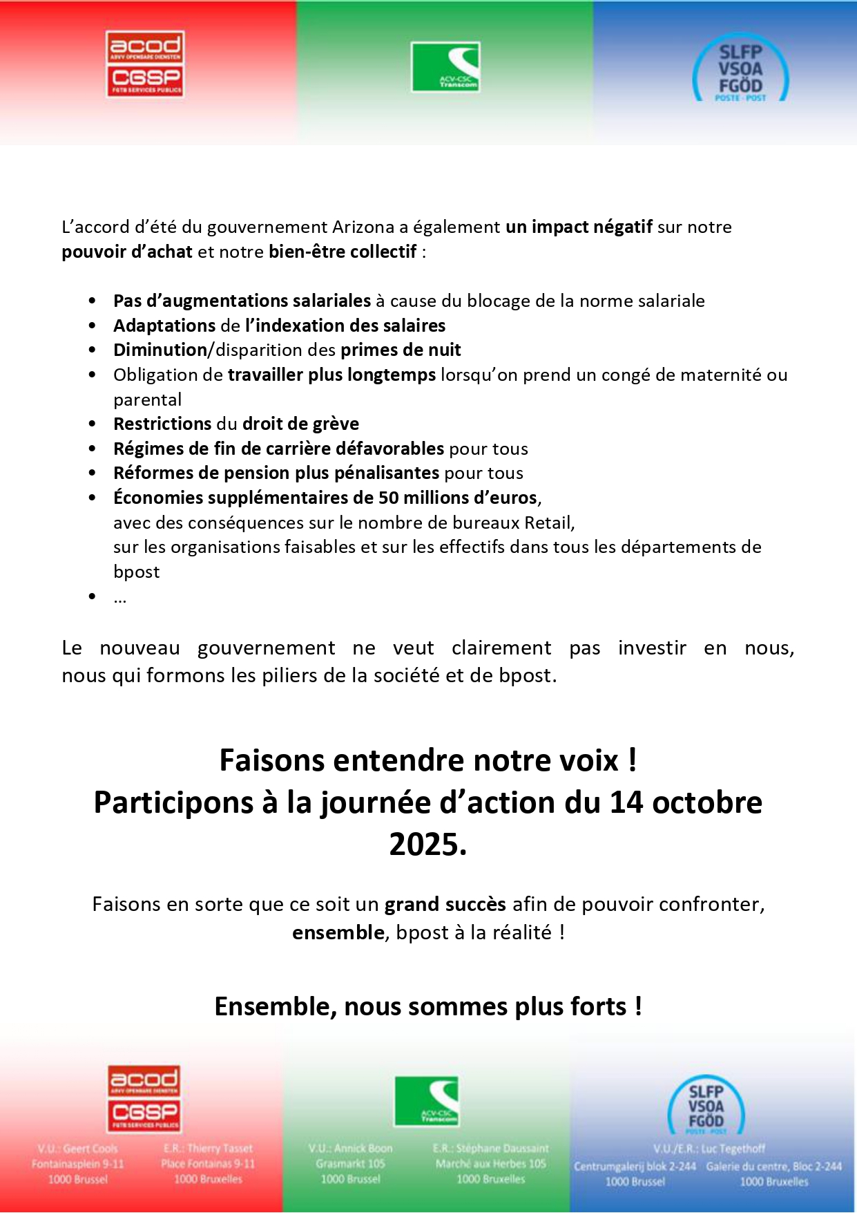 Tract action bpost 20250914 FR page 0002